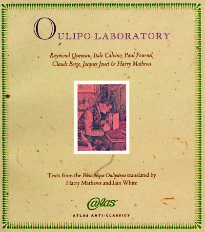 Oulipo laboratory Cover