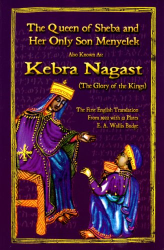 The Queen of Sheba & Her Only Son Menyelek a/k/a The Kebra Nagast Cover