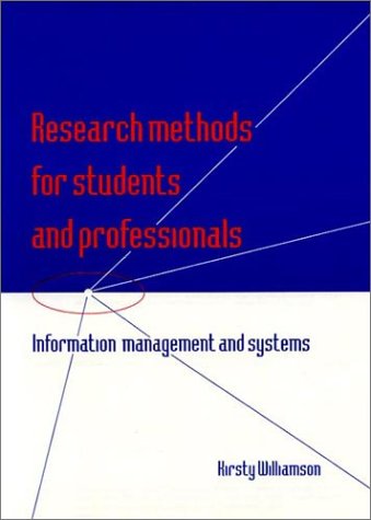 Research methods for students and professionals Cover