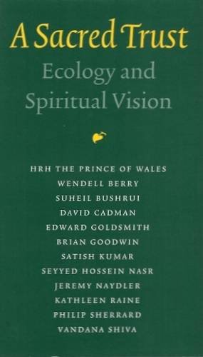 SACRED TRUST: ECOLOGY AND SPIRITUAL VISION. Cover