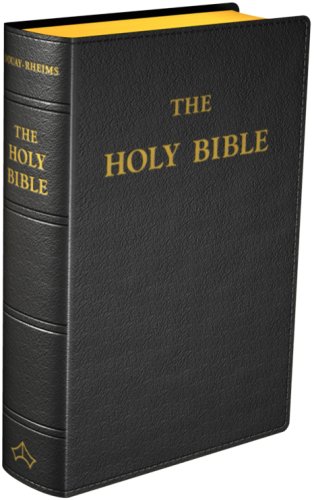 Holy Bible - Douay-Rheims Cover