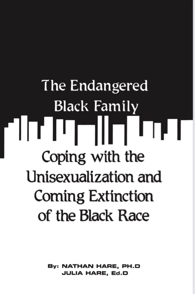 The endangered Black family Cover