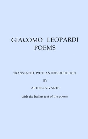 Giacomo Leopardi Cover