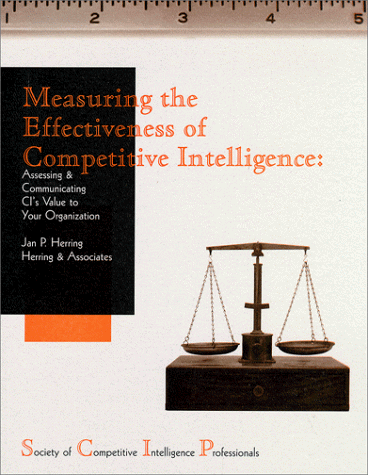 Measuring the Effectiveness of Competitive Intelligence Cover