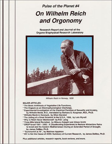 On Wilhelm Reich & Orgonomy Cover
