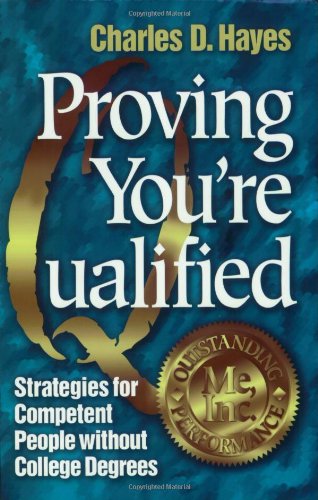 Proving you're qualified Cover