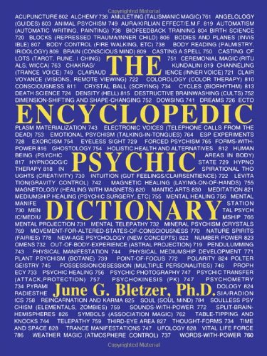 The Encyclopedic Psychic Dictionary Cover