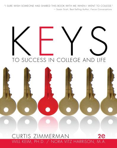 The keys to success in college and life Cover