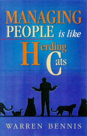 Managing people is like herding cats Cover