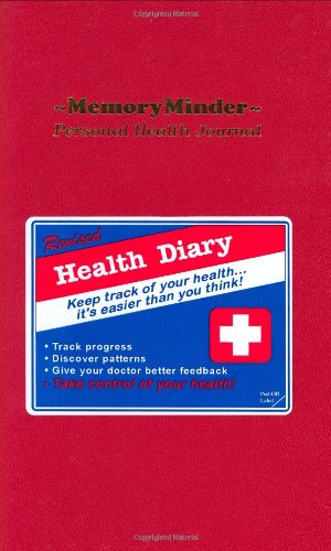 MemoryMinder Personal Health Journal (A Wellness Diary & Symptoms Log) Cover