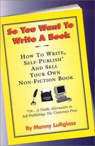 So You Want to Write a Book Cover