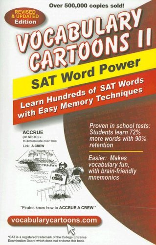 Vocabulary Cartoons II: SAT Word Power  Cover