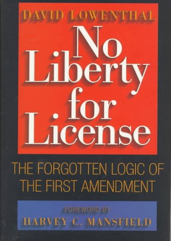 No liberty for license Cover
