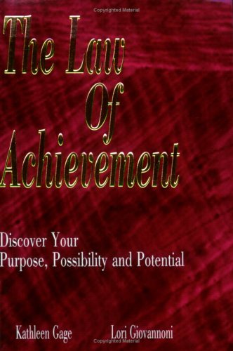 The law of achievement Cover
