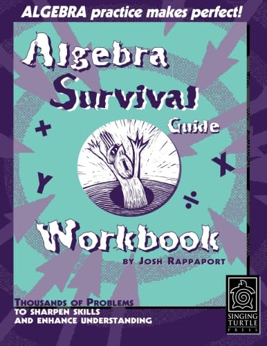 Algebra Survival Guide Workbook (Algebra Survival Guide) Cover