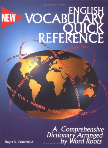English vocabulary quick reference Cover
