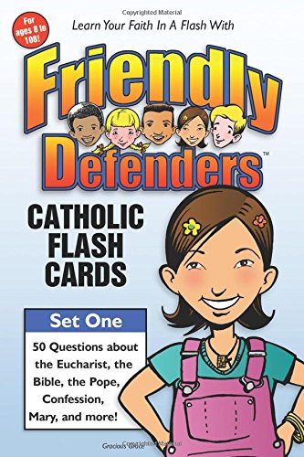 Friendly Defenders Catholic Flash Cards Cover