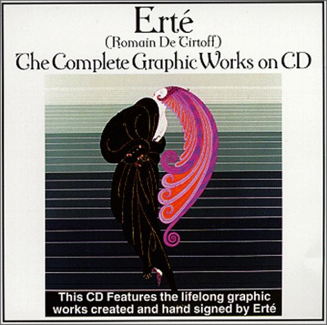 Erte' The Complete Graphic Works on CD Cover