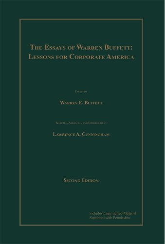 The essays of Warren Buffett Cover