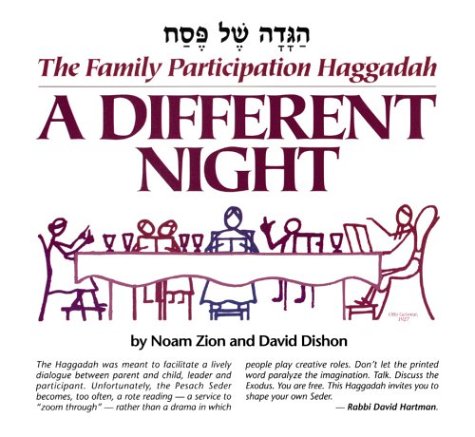 A Different Night, The Family Participation Haggadah Cover