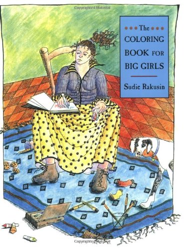 The Coloring Book for Big Girls Cover