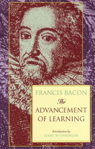 The  advancement of learning Cover
