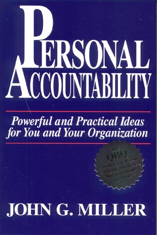 Personal accountability Cover