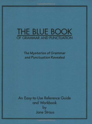 The Blue Book of Grammar and Punctuation Cover