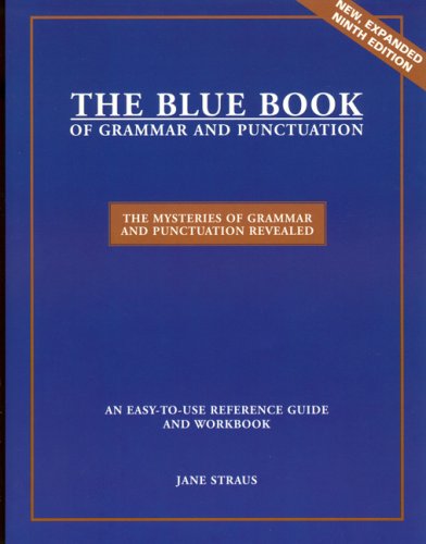 The Blue Book of Grammar and Punctuation (9th Edition) Cover