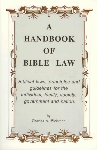 A Handbook of Bible Law Cover
