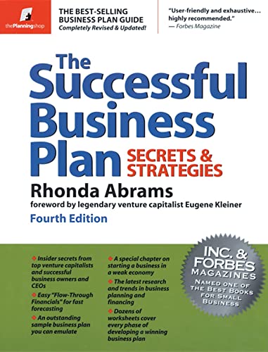 The Successful Business Plan Cover