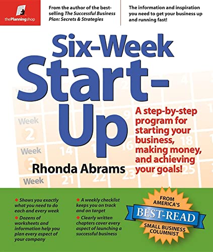 Six-Week Start-Up Cover