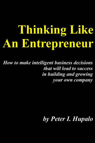 Thinking Like An Entrepreneur Cover