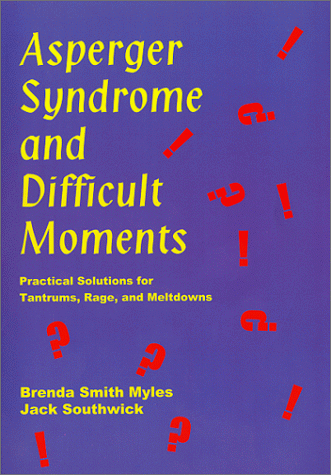 Asperger Syndrome and Difficult Moments Cover