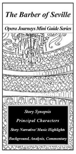 The Barber of Seville/the Opera Journeys Mini Guide Series Cover
