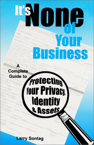It's None of Your Business Cover