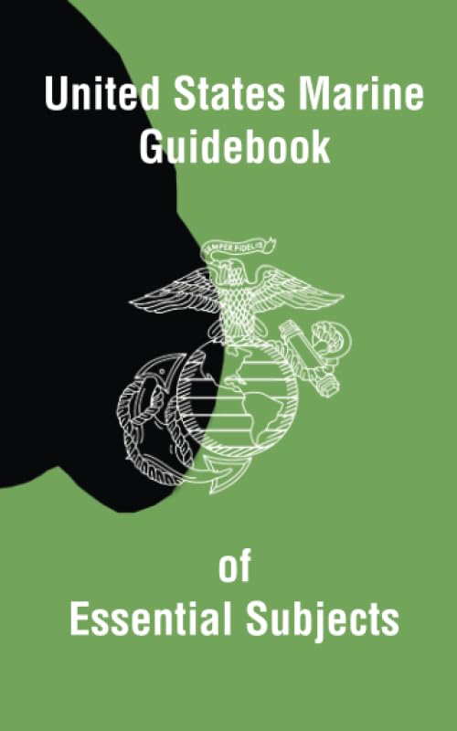 U.S. Marine Guidebook of Essential Subjects Cover
