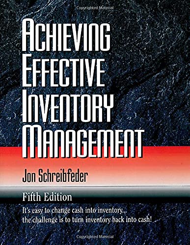 Achieving Effective Inventory Management, 5th ed. Cover