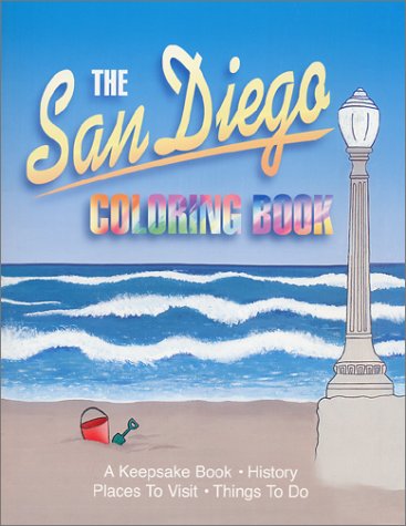 The San Diego Coloring Book Cover
