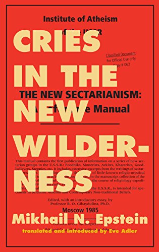 Cries in the new wilderness Cover