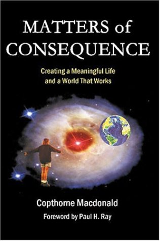 Matters of consequence Cover