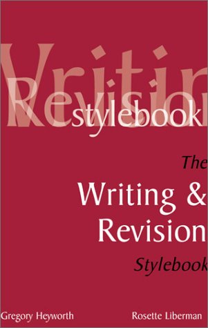 The writing and revision stylebook Cover