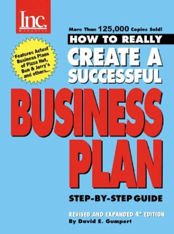 Inc. magazine presents how to really create a successful business plan Cover