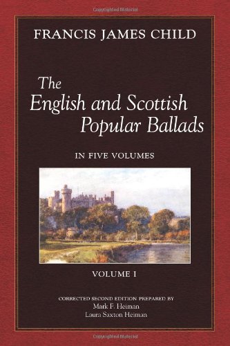 The English and Scottish Popular Ballads, Vol 1 (English and Scottish Popular Ballads) Cover