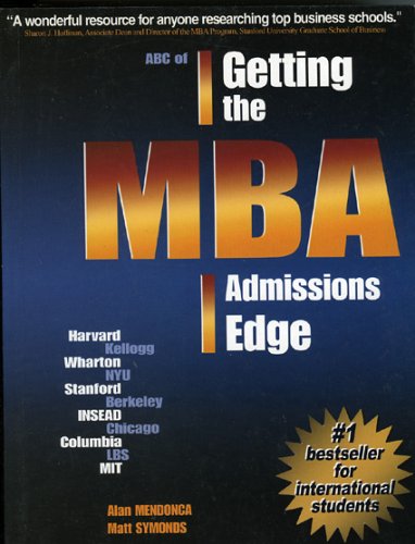 Getting the MBA admissions edge Cover