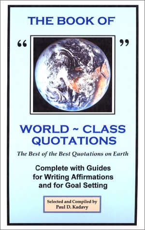 The Book of World-Class Quotations Cover
