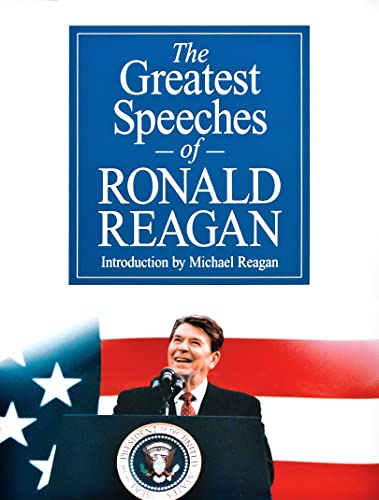 The greatest speeches of Ronald Reagan. Cover