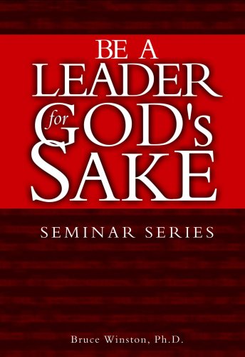 Be a Leader for God's Sake Cover