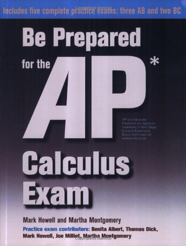 Be prepared for the AP calculus exam Cover
