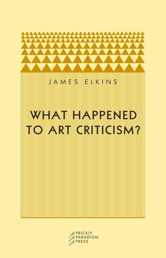 What happened to art criticism? Cover
